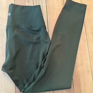lululemon athletica Dark Green Leggings
